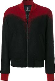 Marcelo Burlon County Of Milan Embroidered Bomber Jacket Women Cottonpolyesterviscosevirgin Wool S, Black 
