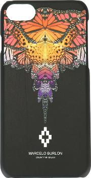 Printed Iphone 7 Case Women Plastic One Size, Black