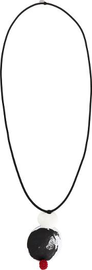 Oversized Pendants Long Necklace 