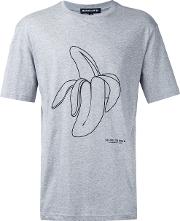 Banana Print T Shirt Men Cotton Xl