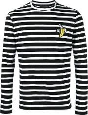 Striped Longlseeved T Shirt Men Cotton L