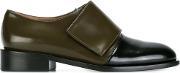 Two Tone Loafers Women Calf Leatherlamb Skinleather 38.5, Women's, Black