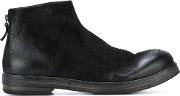 Zipped Ankle Boots Men Calf Leatherleatherfoam Rubber 41.5, Black