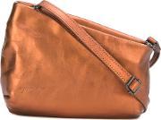 Zipped Crossbody Bag Women Leather One Size