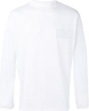 Logo Print Sweatshirt Unisex Cotton Xs, White