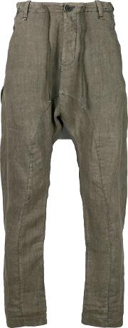 Panelled Crease Trousers 