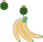Hanging Banana Earring 