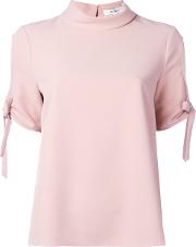 Open Sleeve T Shirt Women Polyesterspandexelastane 10, Women's, Pinkpurple