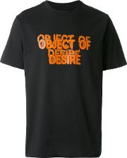Object Of Desire T Shirt Men Cotton L, Black