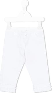 Ruched Trousers Kids Cottonelastodiene 18 Mth, White