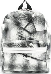 Checked Backpack 