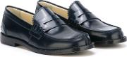 Penny Loafers Kids Calf Leatherleather 30, Blue