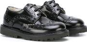 Varnished Oxford Shoes Kids Calf Leatherleatherrubber 20, Boy's, Black