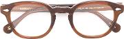 'lemtosh 49' Glasses Unisex Acetate One Size, Brown