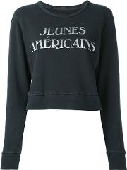 Jeunes Americains Sweatshirt Women Cotton S, Grey