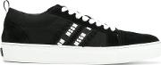 Logo Stripe Lace Up Sneakers 