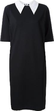 Lace Embellished Collar Dress Women Nylonpolyurethanerayon 38, Black