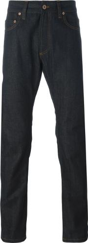 'narrow' Jeans Men Cotton 3232, Blue