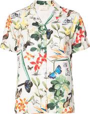 Butterfly Print Shirt 