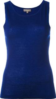 N.peal Cashmere Super Fine Shell Top Women Cashmere Xs, Blue 