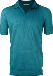 Plain Polo Shirt Men Cotton 54, Blue