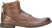 Ideal Ankle Boots Men Buffalo Leathercalf Leatherleather 43, Brown
