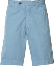 Chino Shorts Men Cottonacetate 36, Blue