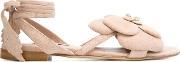 'dahlia' Flat Sandals Women Leathersuede 39.5