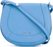 Saddle Bag Women Leather One Size, Blue