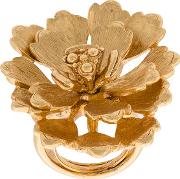 Blooming Bold Flower Ring 