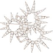Sea Urchin Crystal Brooch 