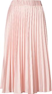 P.a.r.o.s.h. Pleated Skirt Women Polyester 36, Pinkpurple 