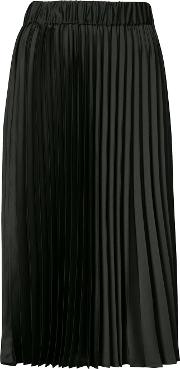 P.a.r.o.s.h. Pleated Skirt Women Polyester M, Black 