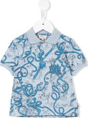 Snake Print Polo Shirt Kids Cotton 24 Mth
