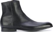Classic Ankle Boot Men Leather 6, Black