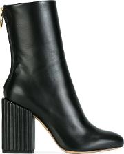 'lipstick' Boots Women Leather 39, Black