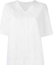 Broderie Anglaise Panel Blouse Women Cotton Xs, White