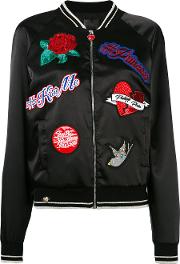 Embroidered Bomber Jacket 