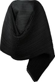 Pleats Please By Issey Miyake Pleated Scarf Women Polyester One Size, Black 