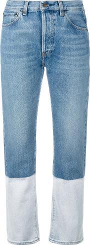 1961 Bootcut Cropped Jeans Women Cotton 28, Women's, Blue