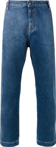 1961 Cropped Jeans Men Cotton 29, Blue