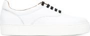 1961 Lace Up Sneakers Men Calf Leatherleatherrubber 45, White