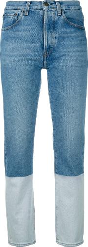 1961 Two Tone Jeans Women Cotton 28, Blue