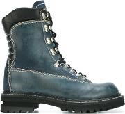 'callo' Boots Men Leatherrubber 7, Blue