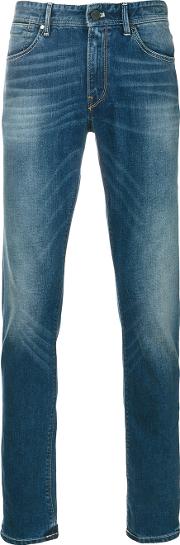Pt05 Five Pocket Denim Jeans Men Cotton 38, Blue 