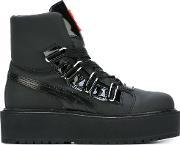 'fenty' Platform Boots Men Polyesterpolyurethanerubber 9, Black
