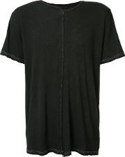 Classic T Shirt Men Cottonspandexelastane S, Black