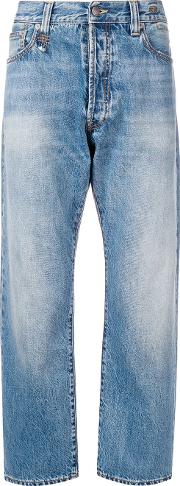 Cropped Slim Fit Jeans 