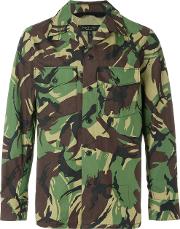 Camouflage Shirt Jacket 