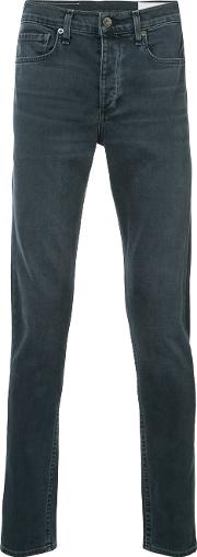 Rag & Bone Skinny Jeans Men Cottonpolyurethane 33, Grey 
